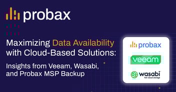 Probax Data Availability with Cloud